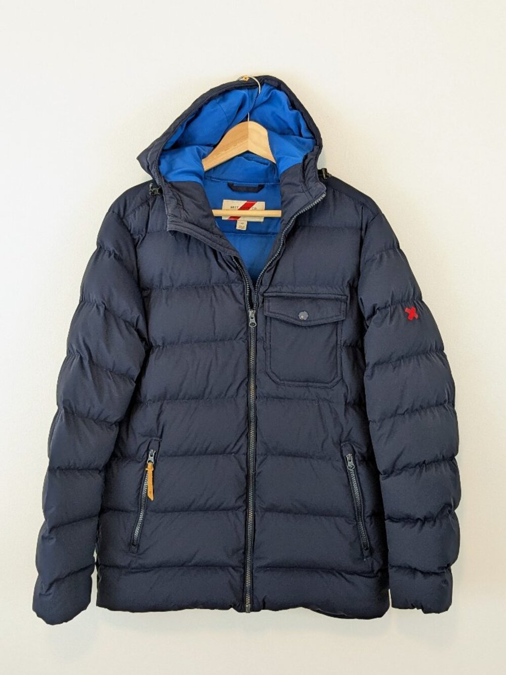 Best Made Co. 800 Fill Down Puffer Jacket in twilight blue